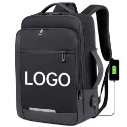 luxury carry on rucksack bagpack back pack with usb charge mochila de viaje black smart travel laptop backpacks bag for men
