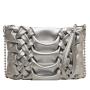 HR622 Women's Bag New Fashion Design PU Weaving Crossbody Bag Ladies Luxury Shoulder Daily Pairing Girls' Retro Square Bag