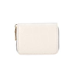 Custom logo wholesale price girl small short wallet fashionable women PU leather lady purse