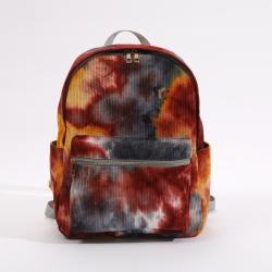 Bag Manufacturers Tie Dye Corduroy Students Book Bags Large Capacity Boys Girls Winter Velvet Backpack School Bags Backpack