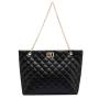 Women's Tote Bags Autumn Winter New Lady Shoulder Bag Large Capacity PULeather Geometric Handbag
