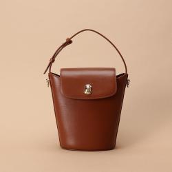 Luxury Women Shoulder Bags PU Leather Customize Logo Ladies Bucket Bags Handbags For Girls