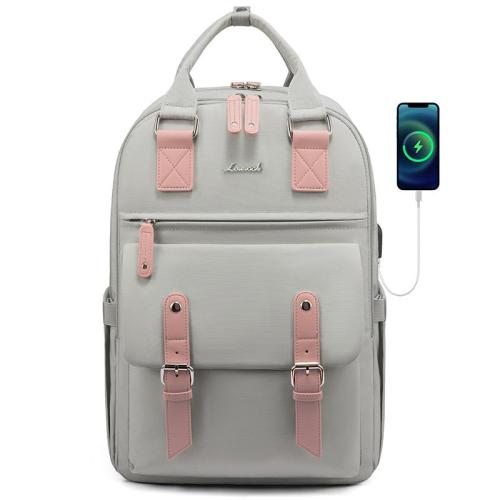 LOVEVOOK 15.6 17in fashion elegant ladies bags school bag large-capacity backpack casual computer laptop backpacks bag for women
