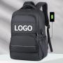 OEM ODM Anti Theft College Computer Back Bag for Men Mochilas Business Work Travel Laptop Backpack with USB Charging Port