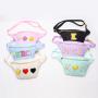 Keymay Multiple Color Stock Vacation Waterproof Nylon Belt Waist Bag Crossbody Purse Fanny Pack Custom