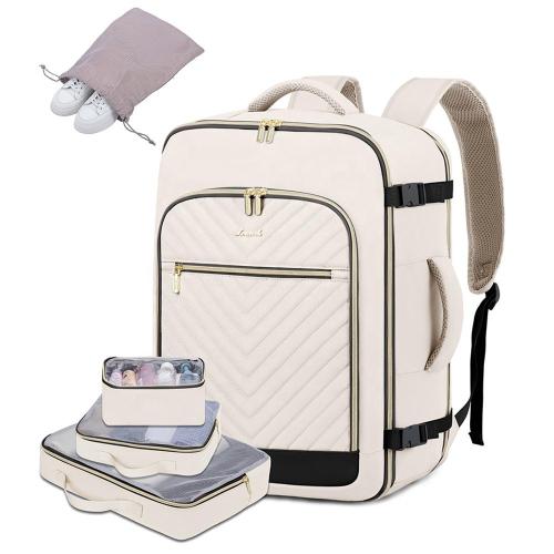 LOVEVOOK high quality large 40L carry on flight approved bags women men custom expandable travel laptop backpack for business
