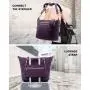 LOVEVOOK wholesale baby Multifunction quilted bags with Pacifier Holder and Changing Pad Stylish large diaper nappy tote bags