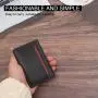 Wholesale Custom Logo Business Unisex Men's Genuine Leather Wallets Open Pu Wallet Id Bifold Card Holder Ultra-Thin Wallet Rfid