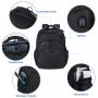 Custom manufacturer luxury waterproof business student 17 inch bag swiss laptop travel backpack for men girl