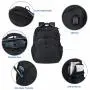 Custom manufacturer luxury waterproof business student 17 inch bag swiss laptop travel backpack for men girl
