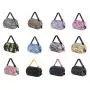 HR128 Camouflage Environmental Protection Storage Bags Polyester Folding Portable Reusable Shopping Bag Travel Grocery Tote Bag
