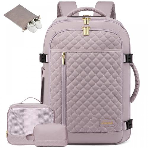 LOVEVOOK Custom Business Travel Expandable Computer Waterproof Anti Theft 15.6In Large Laptop Backpack Travelling bag with Cubes