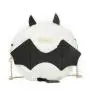 Cute flush bat design girls chain shoulder bag custom lovely fake fur women crossbody bag