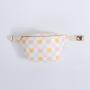 Keymay Custom All Over Printing Rainbow Checkered Belt Bag for Women Crossbody Waist Bag with Adjust Strap Stylish fanny pack