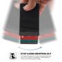 New Design Aluminum Metal Case Pop Up Leather Wallet RFID Blocking Wallet With ID Window Money Clip Wallet for Men