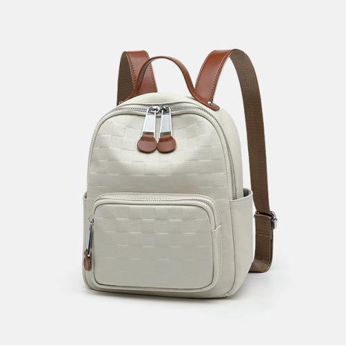 Women Leather Backpack  Female Back Pack for Girls School Bags Travel Bagpack Ladies Bookbag