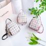 KBW520 Girls' Backpacks Are Versatile And Stylish with Small Checked Schoolbags Cosmetics Women Bag Ladies Backpack Mini Zipper