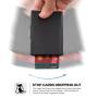 RFID Blocking Function PU Leather Automatic Pop Up Credit Card Holder Wallet