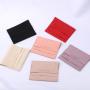 Jiaxinda Luxury Custom Emboss Jewelry Pouch Packaging Microfiber Flap Envelope Necklace Bracelet Jewelry Bag