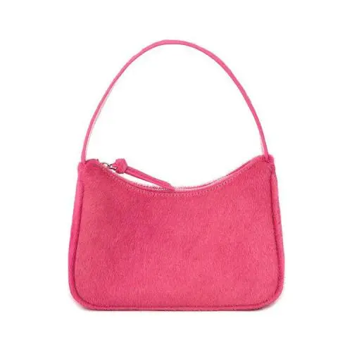 Women Mini Hobo Trendy Fur Slide Fashion Armpit Handbags Luxury Designers Shoulder Bag Underarm Bags Ladies