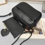 2024 New PU women's woven Shoulder bag Cross-body bag Women's small square camera bag