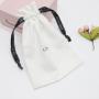 Promotion Cotton Linen Drawstring Bag Organic Calico Cotton Gift Dust Muslin Packaging Jewelry Pouch