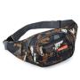KBW385 New Men Crossbody Bag Fashion Casual Nylon Multi-layer Chest Bag Fitness Outdoor Sports Mobile Phone Waist Bag