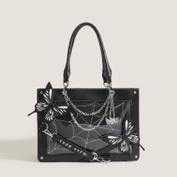 The New 2024 Tote Underarm Shoulder Summer Black High Capacity Commuting Fashion Trend All-In-One Handbag