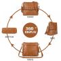 2024 summer new square hollow shoulder bag fashion custom leather bag ladies luxury simple satchel