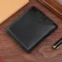 Men's Large Capacity Multifunctional Soft Wallet with Open Closure Waterproof Multi-Card Bag and Cross-Border Design