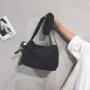 Custom Factory Direct Women Simple Casual Messenger Canvas Bag Solid Color Student School Bag Korean Shoulder Bag Wholesale
