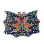 New arrival crystal Rhinestone Butterfly Purse Bag with diamond set dinner party Champagne Butterfly purse evening bag in stock