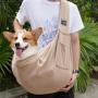 ZF134 Pet Crossbody Bag Cat and Dog Outing Bag New Portable Polyester Lightweight Breathable Shoulder Bag 15 Catties