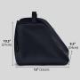 High Quality Large Durable Black Shoes Storage Bag OEM Accepted Soft Waterproof Walking Boot Bag