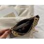 HR289 Handheld Fashion Dumpling Shape Bag New Vintage Fashion Chain Simple Crossbody Bag Single Shoulder Underarm Messenger Bag