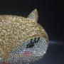 OEM Factory Fox Purse Charm Unique Purses Rhinestones Luxury Rhinestone Bags Evening Crystal Bag