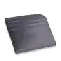 Genuine leather card holder for gift slim front pocket card holder vegetable tanned leather