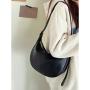 New Fashion Casual One Shoulder Crossbody Bag Versatile Dumpling Bun