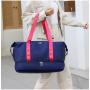 HR718 Hot Selling Men Bag Travel Messenger Horizontal Version Cover Simple Shoulder Crossbody Sport Bag Oxford Printed Logo Bag