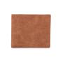 Factory custom pu leather wallet men with 5 credit card slots and 1 button coin pouch