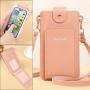 Mobile Phone Bag Small Mini Single Shoulder Crossbody Bag 2024 New Touch screen Zipper Wallet Fashion Mobile Phone Messenger Bag