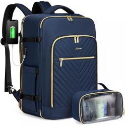 LOVEVOOK Custom High Quality Multi-function Flight Approved with Toiletry Pouch University Bags unisex Laptop Backpack With USB
