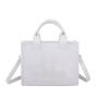 Custom Tote Bag Multi-color PU Portable Decorative Zipper Single Shoulder Niche Design Plus Logo
