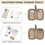 LOVEVOOK 2pcs/set Fashion Quilted 15.6 in Waterproof Work Bag Travel Business Shoulder Tote Bag Handbag  Laptop Bags for Women