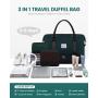 LOVEVOOK Designer Custom Quilted Travelling Carry on Duffle Bag Ladies Duffel Gym Sports Luggage Travel Bags For Women Teens