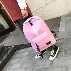 ZR373 Backpack Canvas Large Capacity Student Fashion Small Fresh Backpack Trend Korean Edition Student Schoolbag