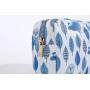 Hot Sale custom design professional custom makeup nylon  bag lipstick pouch print furry purse toiletry bag