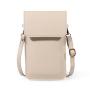 2024 phone bag for women Fashion Trend Messenger Bag Transparent Soft Leather Stock Wholesale Can Touch Screen Lady Style