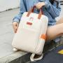 Wholesale Women's Fashionable Laptop Backpack Waterproof with USB Soft Oxford Zipper Unisex Business Bag Custom Logo
