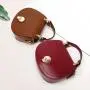 Hot Selling sac a main femme Vintage Circle Handbags Custom Leather Bag Women'S Mini Bags Trending Handbag 2023